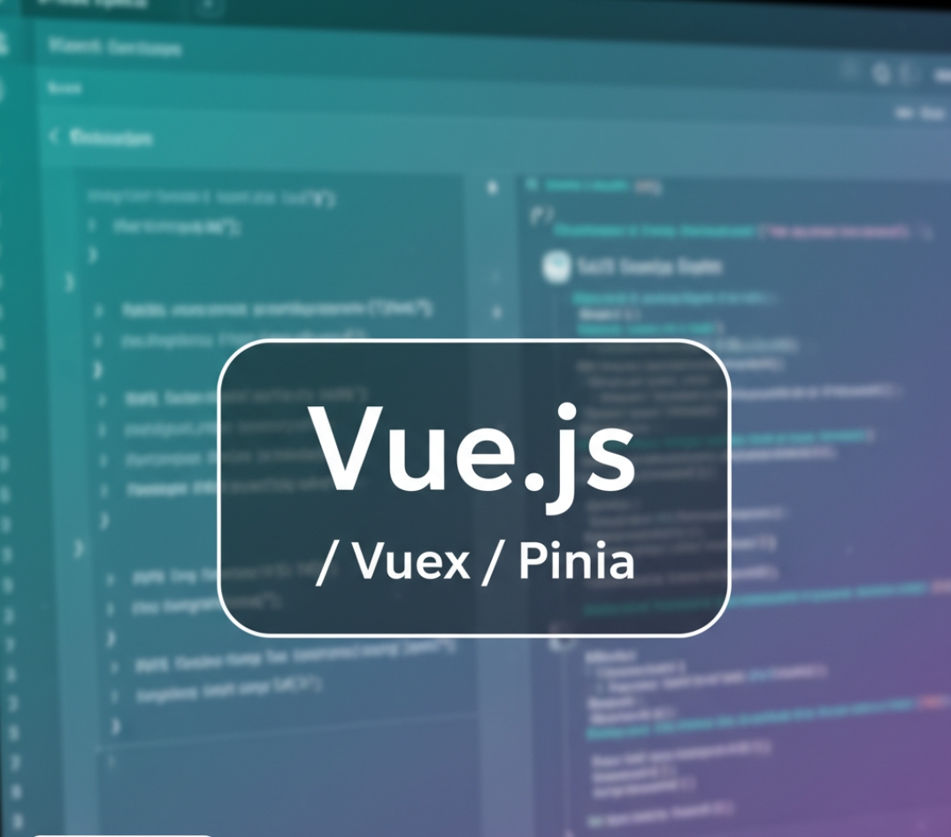 Vue.js with Vuex/Pinia